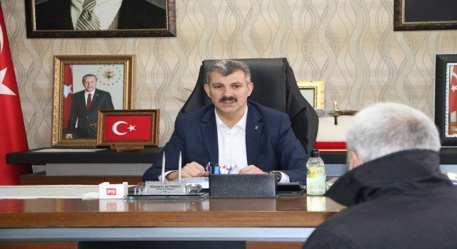 Altınsoy “Kapımız Herkese Açık”