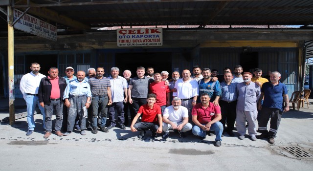 Dinçer Sanayi Esnafı İle Buluştu