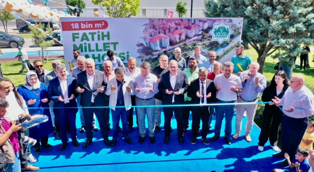İlk Millet Bahçesi Fatih’te Açıldı