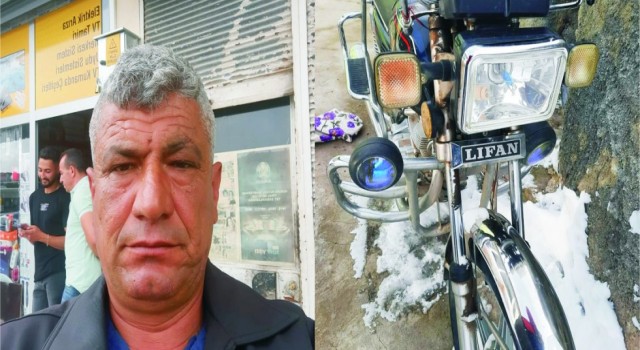 Motosikleti Çalınan Adam Yardım Bekliyor