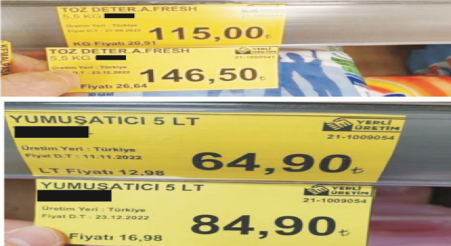 Daha Maaşı Görmeden Etiketler Zamlandı