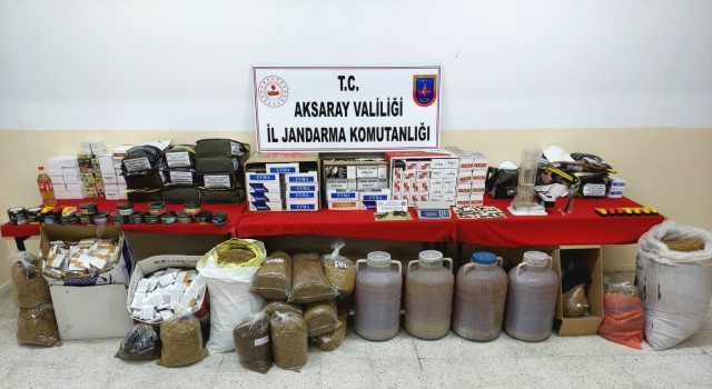 Jandarmadan Kaçakçılık ve Uyuşturucu Operasyonu