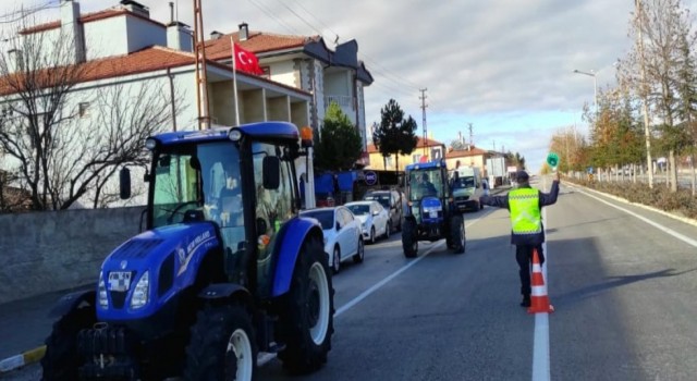 Tarım Araçları Denetlendi