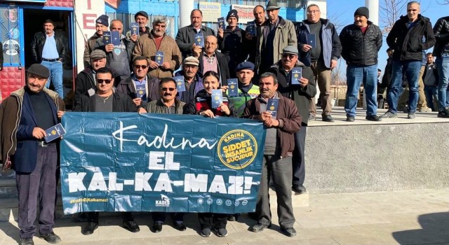 “KADINA EL KALKAMAZ”