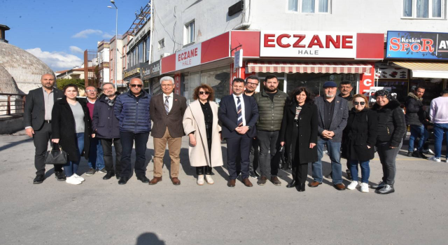 CHP HEYETİ TAM KADRO SAHADA