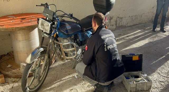 Arkadaşlarının Gasp Ettiği Motosikleti Polis Buldu