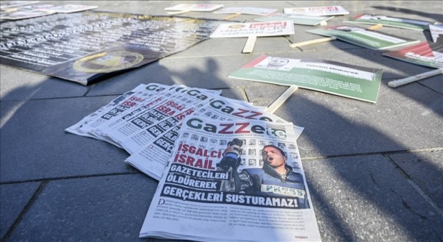 Gazzeli Basın Mensupları “GAZZETE” ile Anılıyor