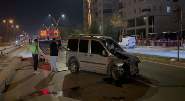 Kazada Bir Kişi Yaralandı