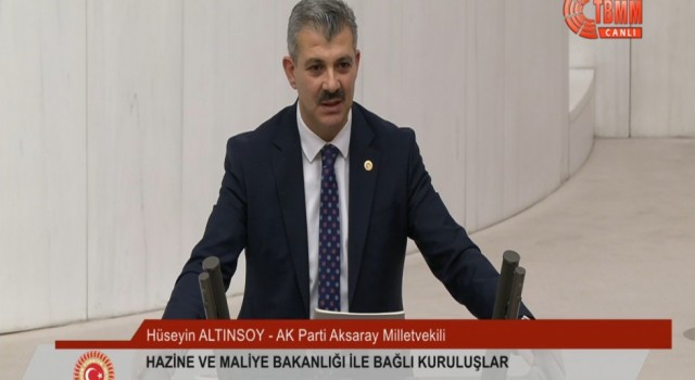 Milletvekili Altınsoy’dan Demiryolu Çağrısı