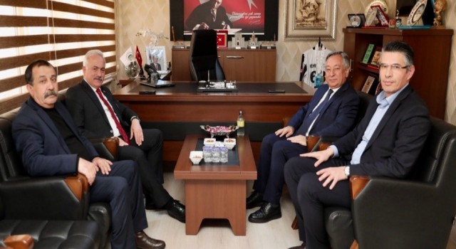 Vali Mehmet Ali Kumbuzoğlu’ndan İGM Başkanlığına iade-i ziyaret