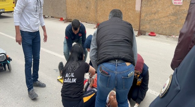 Karşıya Geçmek İsterken Araç Çarptı