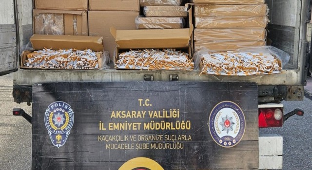 Yüzlerce Kaçak Makaron KOM’un Gözünden Kaçmadı