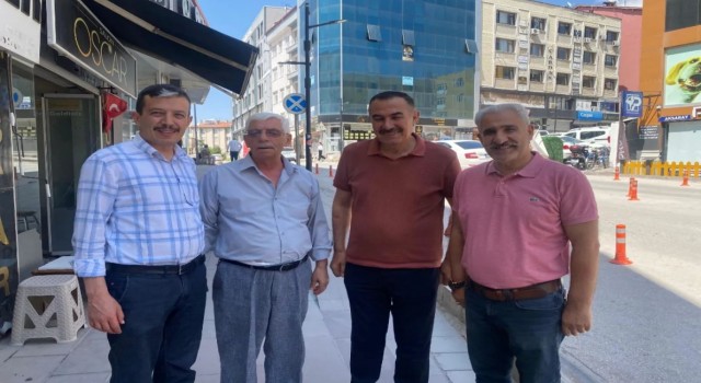 Başkan Aktürk’ten Esnaf Ziyareti