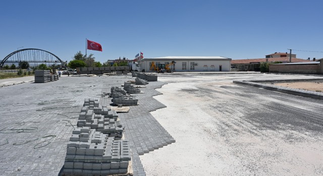 Hamidiye Alaca da Pazar Yeri Çalışmalarına Başladı