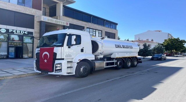 Eskil Belediyesi Yeni Su Aracına Kavuştu