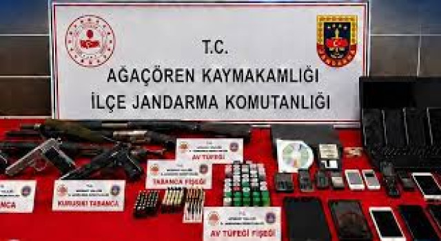 Ağaçören’de Jandarmadan Kapsamlı Operasyon
