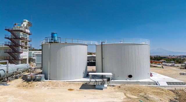 Aksaray İl Özel İdaresi envanterine 500 ton kapasiteli bitüm tankı kazandırıldı