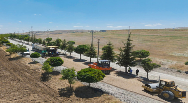 Aksaray İl Özel İdaresi'nden kırsal ulaşıma yatırım