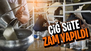 Çiğ Sütün Fiyatına da Desteğine de Zam