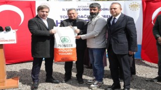 Çiftçilere Yüzde 75 Hibe İle 80 Ton Tohum