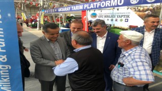 AK Heyetten Tarım Fuarına Ziyaret