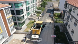 Mehmet Akif Ersoy Mahallesi Sıcak Asfaltla Kaplanıyor
