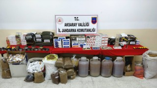 Jandarmadan Kaçakçılık ve Uyuşturucu Operasyonu