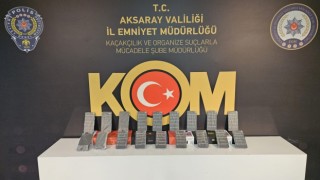 KOM 18 Adet Kaçak Telefon Ele Geçirdi