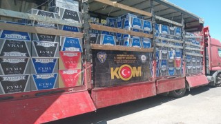 TIR Dolusu Makaron Yakalandı