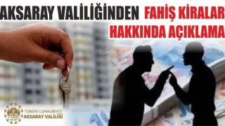 Valilik Fahiş Kiralarla İlgili Harekete Geçti