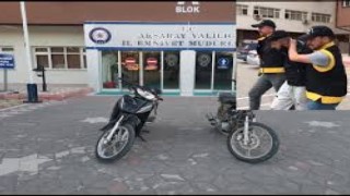 Motosiklet Hırsızları 11 ve 15 Yaşlarındaki Çocuklar Çıktı