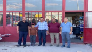BAŞKAN AKTÜRK’TEN ESNAF ZİYARETİ