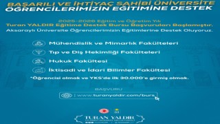 Milletvekili Yaldır’dan Üniversite Öğrencilerine Burs Müjdesi
