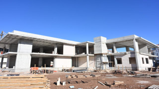 Gençlik Merkezinde Kaba İnşaat Tamamlandı