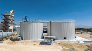 Aksaray İl Özel İdaresi envanterine 500 ton kapasiteli bitüm tankı kazandırıldı