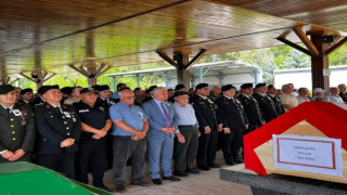 Kıbrıs Gazisi İlyas Çal düzenlenen askeri törenle son yolculuğuna uğurlandı.